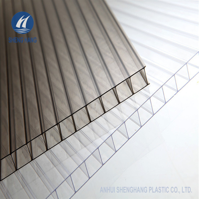 Лист 2100x6000mm полости ПК Twinwall поликарбоната