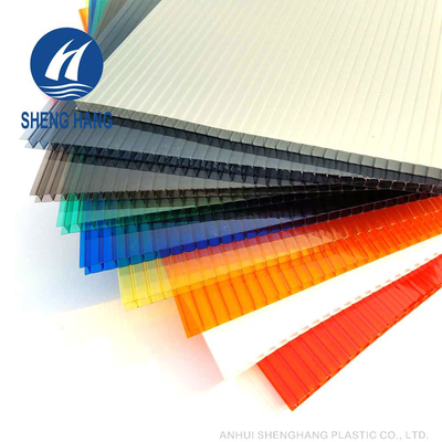 Лист 2100x6000mm полости ПК Twinwall поликарбоната
