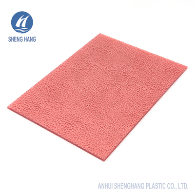 ПК картины Lichee выбил лист ASTM D648 1220*2440mm поликарбоната твердый