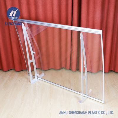 55&quot; x 35&quot; изогнутый поли тент двери окна кронштейна Alu сени карбоната