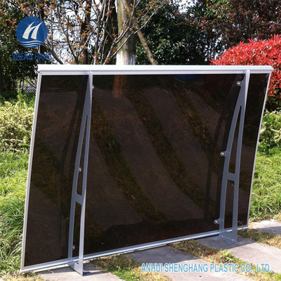 55&quot; x 35&quot; изогнутый поли тент двери окна кронштейна Alu сени карбоната