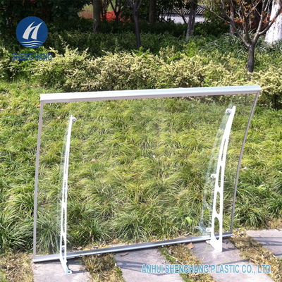Погоды устойчивая 1.4m сени карбоната рамки металла DIY ширина поли для окна